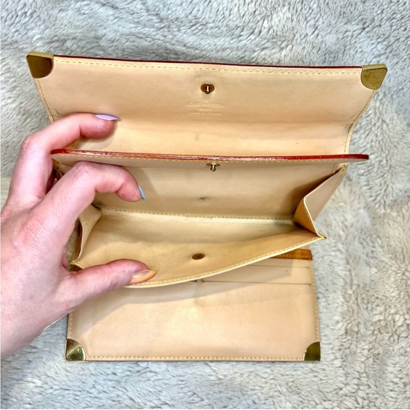 Louis Vuitton White Multicolor Porte Tresor International Wallet - Picture 9 of 14